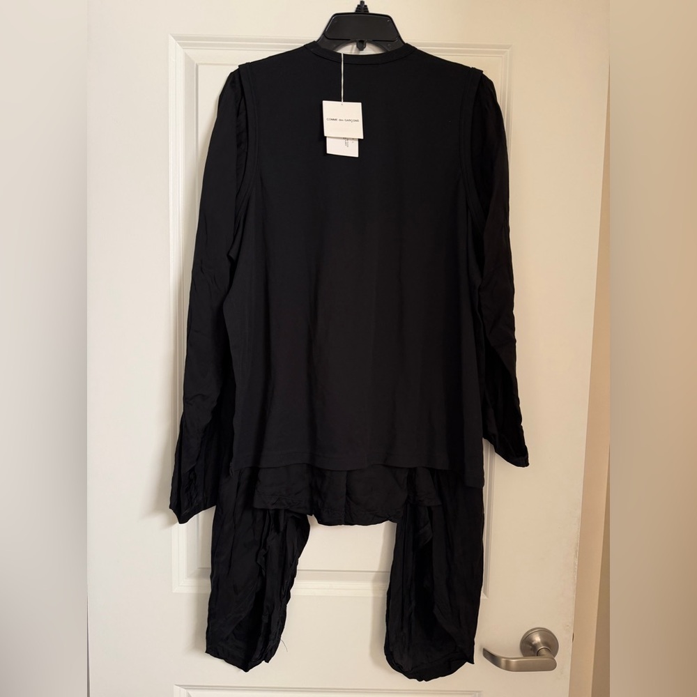 NWT Comme des Garcons Black Long Sleeve Shirt